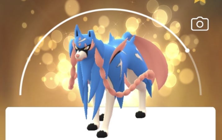 ポケモンGOのキラザシアン（れきせんのゆうしゃ）