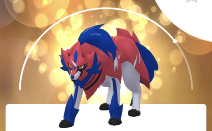 ポケモンGOのキラザマゼンタ（れきせんのゆうしゃ）