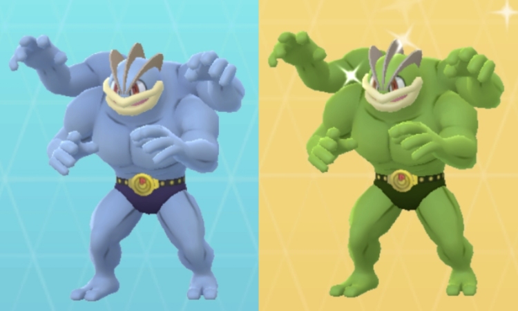 ポケモンGOのカイリキー色違い