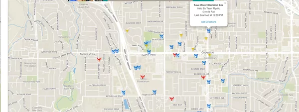 pokemon go map pro pokehunter