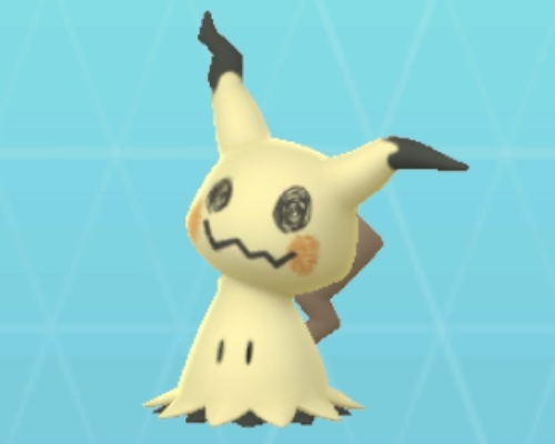 ポケモンGOのミミッキュ ばけたすがた