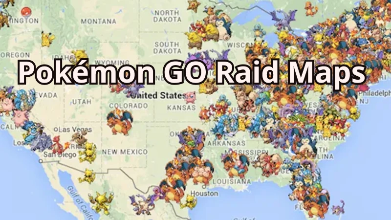 pokemon go raid map