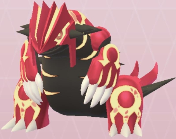 ポケモンGOのゲンシグラードン