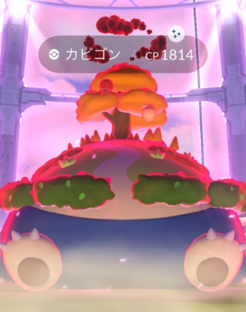 ポケモンGOのカビゴン