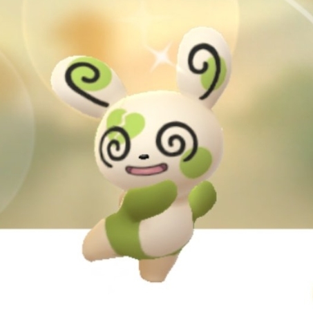 ポケモンGO パッチール 9番 色違い