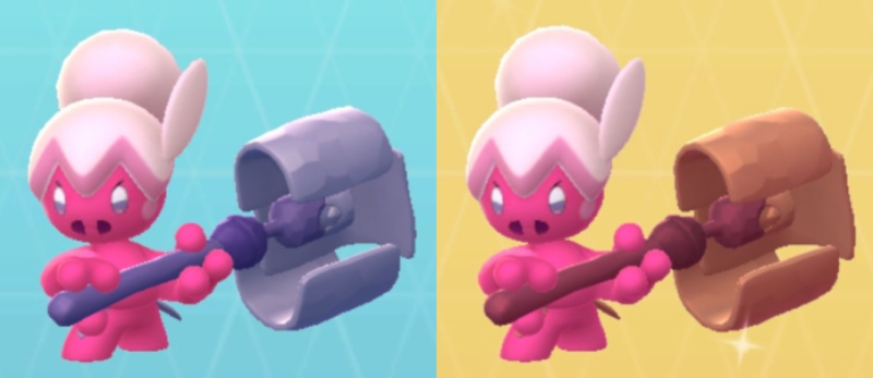 ポケモンGOのナカヌチャンの通常色・色違い