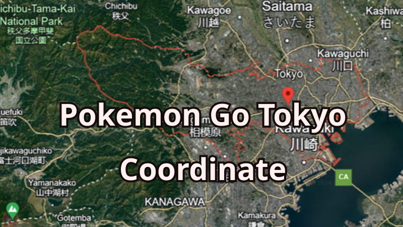 Pokemon Go Tokyo coordinates