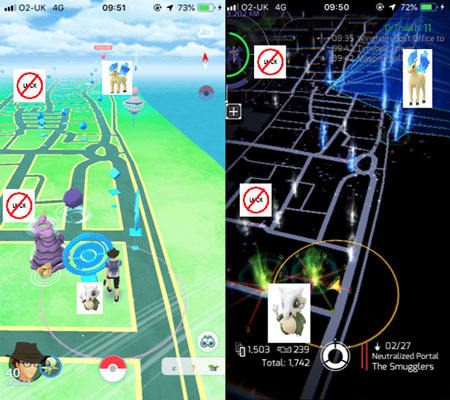 Ingress Prime vs Pokémon GO