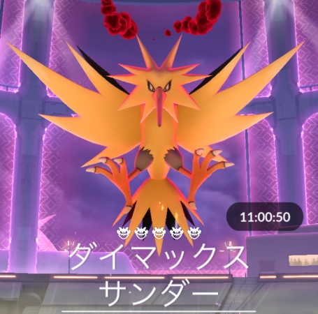 シャドウやダイマックスのサンダー