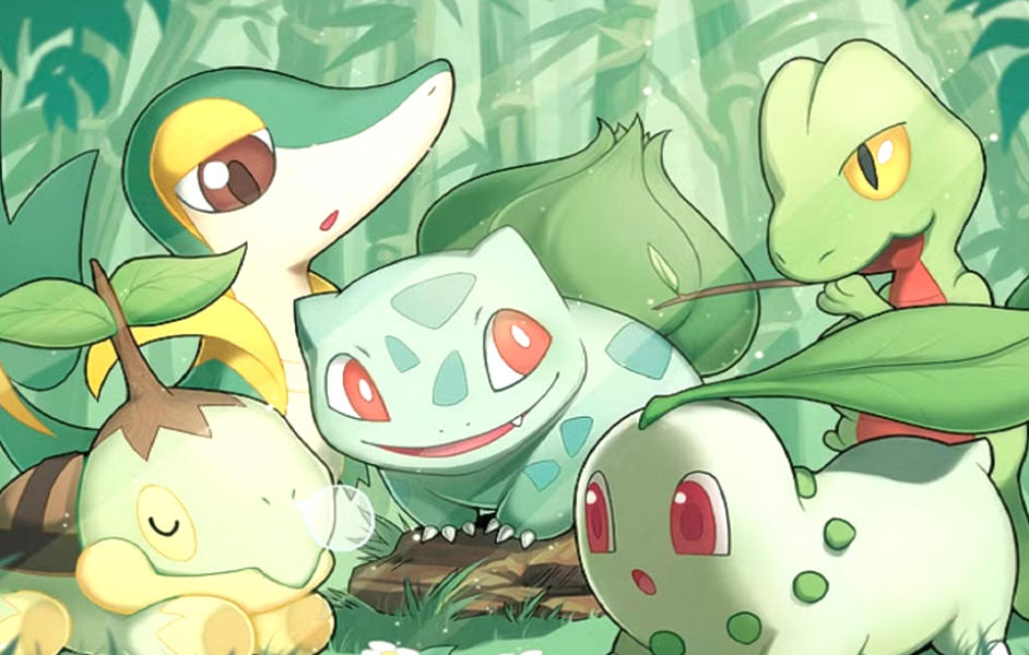 pokemon grass type