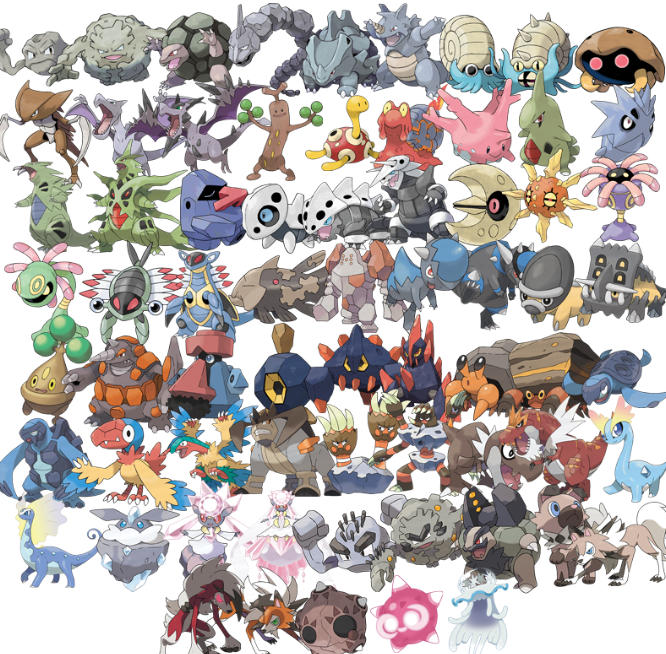 pokemon rock type