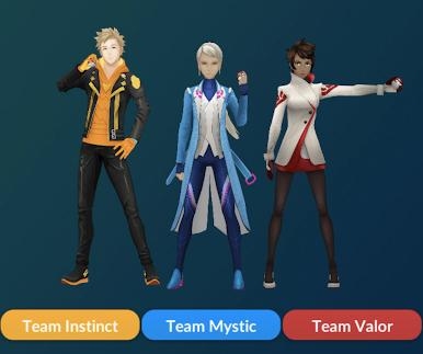 ポケモンGOジム防衛チーム