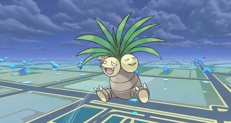 Pokemon estranho Exeggutor