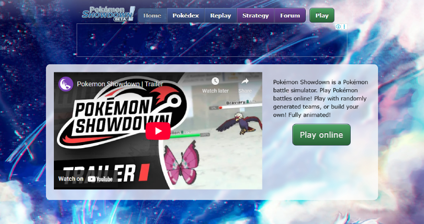 pokemonshowdown battle simulator