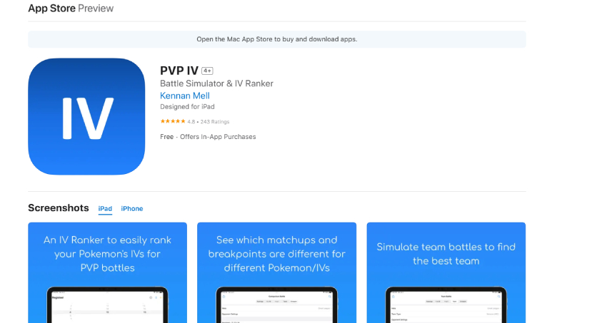 pvp iv calculator ios app