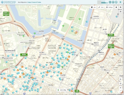ポケモンGO マップ PogoMap