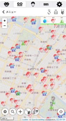 ポケモンGO マップ GO Friend