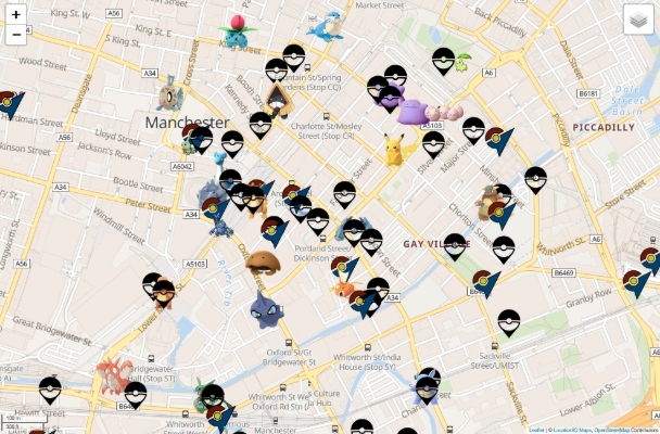 ポケモンGO マップ ポケマップ