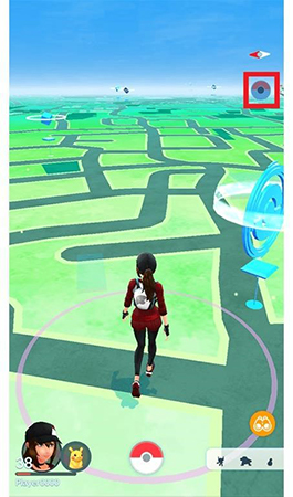 ポポケモンGO Plus+ 探索画面から再接続