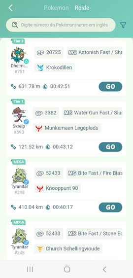 recursos de Reide MocPOGO for Android