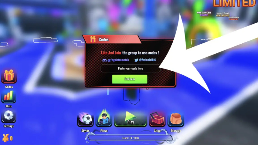 egoist rematch codes