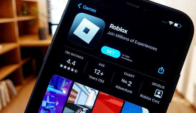 Reinicie o celular Roblox