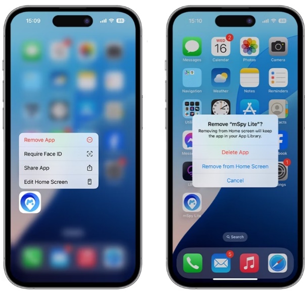 remove tracking apps on ios devices