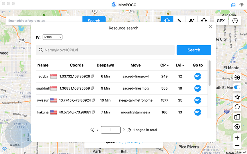 resource search mocpogo
