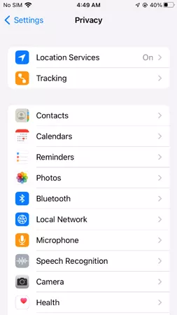 review app permissions