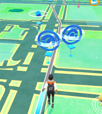 seguir rotas pokemon go