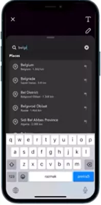 select exact location