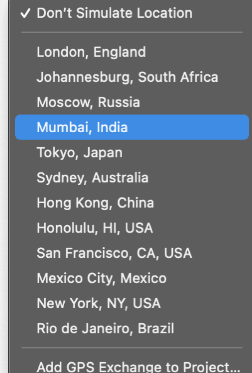 simulate-location-xcode