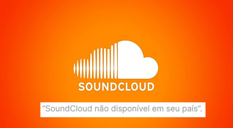 soundcloud nao disponivel no seu pais