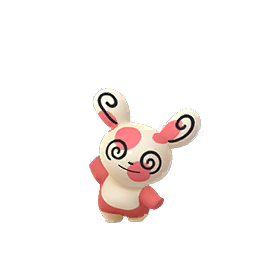 ポケモンGOのパッチール 5番模様