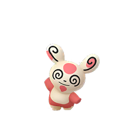 ポケモンGOのパッチール 8番模様