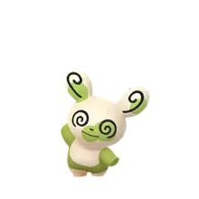 ポケモンGOのパッチール 3番模様 色違い