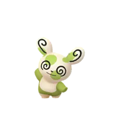 ポケモンGOのパッチール 5番模様 色違い