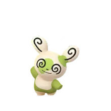 ポケモンGOのパッチール 7番模様 色違い