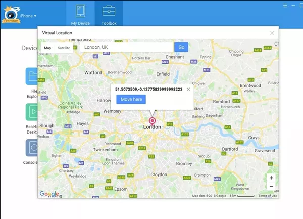 how to change find my friends location
