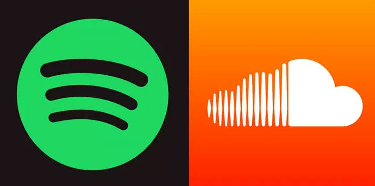 spotify ou soundcloud