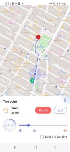 start walking mocpogo for android