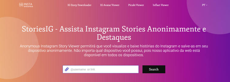 Sites para Ver Stories Anonimamente