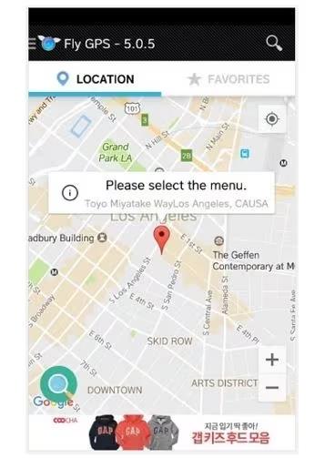 teleport location on android with fly gps joystick
