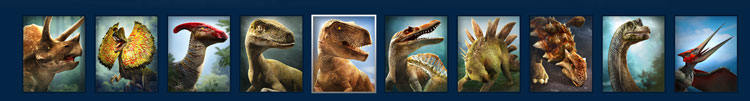 tipos de dinossauros jurassic world alive