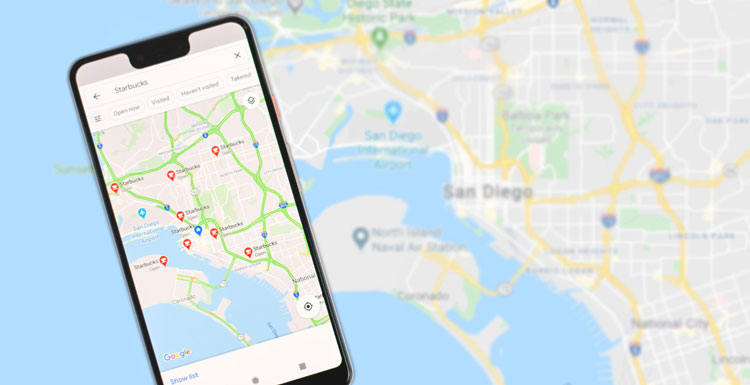 turn on google map