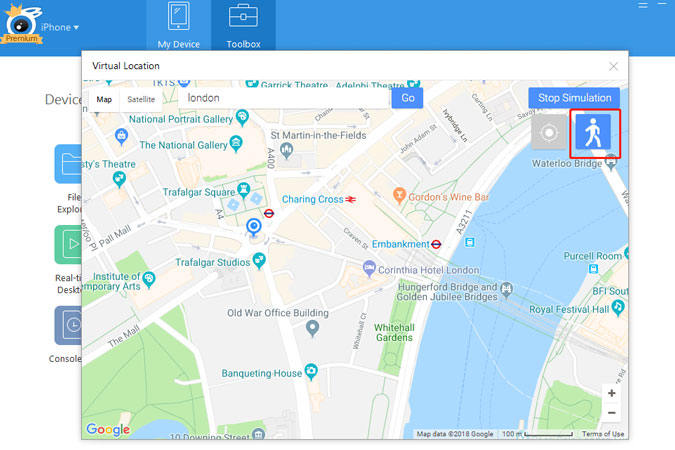 iTools修改iPhone定位