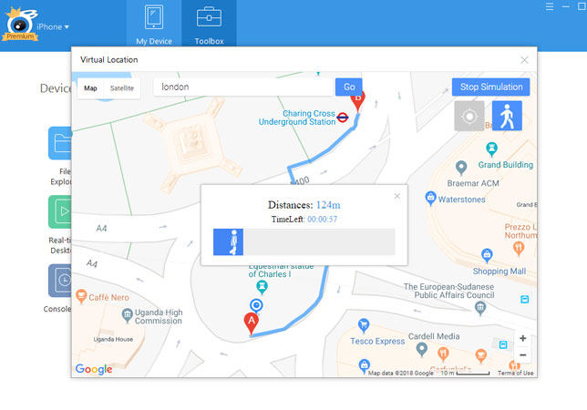 iTools修改iPhone定位