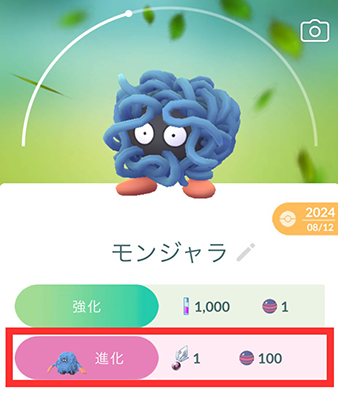 ポケモンgo 進化アイテム 使い方