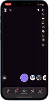 using snapchat camera