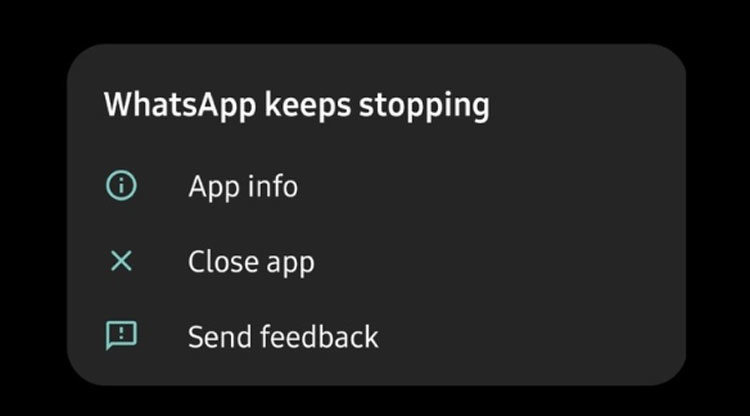 whatsapp comeca a travar